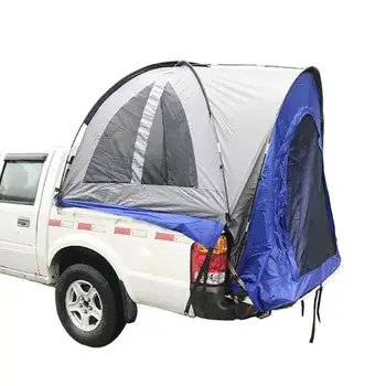 Палатка-кровать для пикапа, огнестойкие Палатки-пикапы с передним тентом для кемпинга, полноразмерные короткие и обычные кровати на 5-6,5