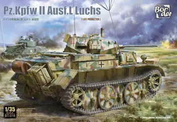 Border BT-018 1/35 Масштаб Pz.Kpfw II Ausf.КОМПЛЕКТ моделей L luchs ПОЗДНЕГО ПРОИЗВОДСТВА