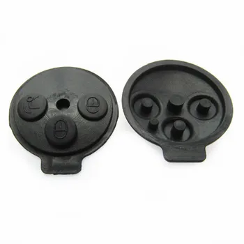 10/20/50 шт 3 Кнопки Резиновая накладка для Benz Smart Remote Key shell Pad