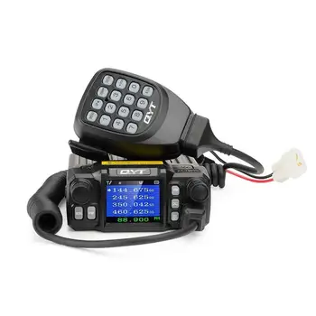 QYT KT-7900D Мини-мобильное радио KT7900D четырехдиапазонное четырехъядерное в режиме ожидания 136-174 МГц/220-260 МГц/350-390 МГц/400-480 МГц Автомобильное 4-полосное CB радио
