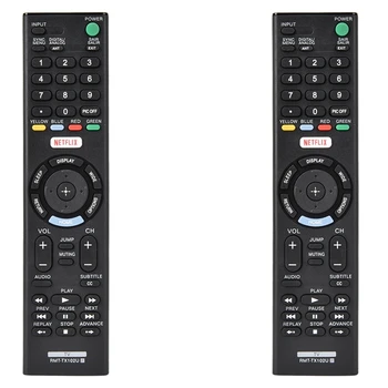 Топ 2X Smart TV Пульт дистанционного управления для Sony Rmt-Tx102u Для Rmt-Tx100d Rmt-Tx101j Rmt-Tx101d Rmt-Tx100e Rmt-Tx101e Rmt-Tx200