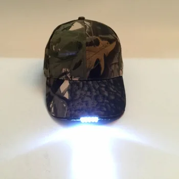 1 шт светодиодный Tratical армия кепка бейсболка кепки лампы для человека восхождение крышки теннис гольф бег Cap фонарик на батарейках