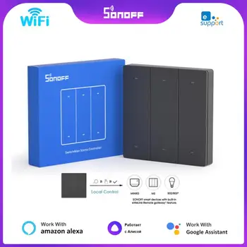SONOFF R5 Scene Controller 6-Канальный Коммутатор Беспроводной Пульт дистанционного Управления Smart Home Appliance Используется для MINIR3 M5 eWeLink-Remote