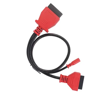 Удлинительный кабель OBD Со штекером постоянного тока Удлинительный провод для диагностического разъема Усиленный Нейлоновый шнур