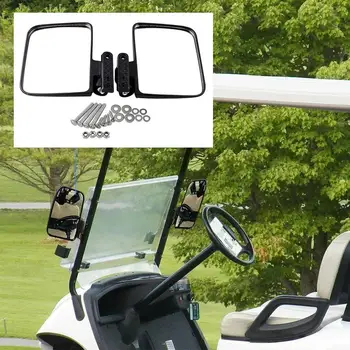 Высококачественные зеркала для гольфа - универсальное складное зеркало бокового вида для гольф-карт, для клубных автомобилей, для автоаксессуаров EZGO
