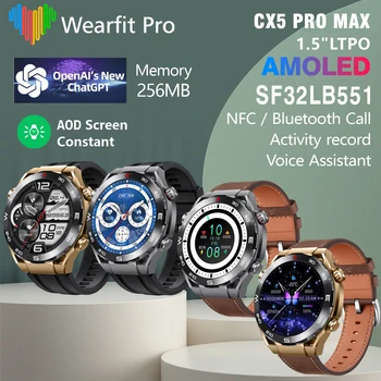 Bluetooth-вызов, бизнес-смарт-часы для мужчин Huawei, спортивный Фитнес-трекер, Компас, умные часы с NFC, водонепроницаемые часы