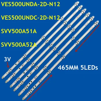 10 комплектов светодиодных лент для SVV500A51A/B JL.D50051330-078HS-C VES500UNDA-2D-N12, VES500UNDC-2D-N12 для LT-50C750 (A) B 50HB6T72U P50D300FP