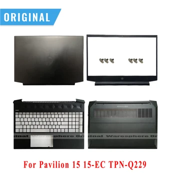 Новый Оригинальный L72711-001 Для HP Pavilion Gaming 15 15-EC 15-EC0013DX TPN-Q229 ЖК-дисплей Задняя крышка Передняя рамка Подставка для рук Нижний Корпус