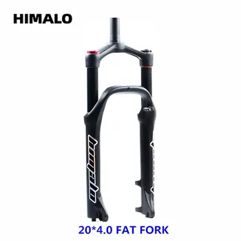 20-дюймовая Толстая Велосипедная Вилка HIMALO Snow Bike MTB Moutain Air Gas Locking Подвески Из Алюминиевого Сплава Для 4,0 