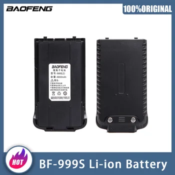 Baofeng Walkie Talkie BF-999S Ⅱ Оригинальный литий-ионный аккумулятор для BF999S BF-999SPlus BF-999S (2) Двухсторонних радиостанций Дополнительный аккумулятор 1800 мАч