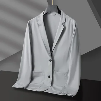 5605-Внешняя торговля, Мужская Мода, Маленький костюм для отдыха, мужская Корейская версия 121, Тонкий костюм, Реактивная Однотонная куртка