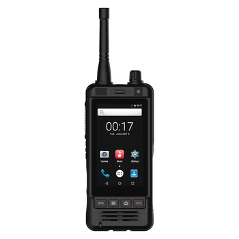 Портативная рация 3G Wifi Радио W5 Android 6.0 Телефон PTT Радио IP67 UHF POC Трансивер EU Plug