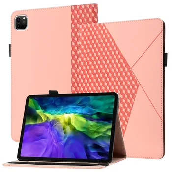 Чехол для iPad Pro 11 inch Case Smart Folio Модная Задняя крышка из Искусственной Кожи для Apple iPad Pro 11 2021 2020 2018 Shell Cover Coque