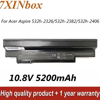 7XINbox 5200 мАч UM09H31 UM09C31 UM-2009G Аккумулятор для ноутбука Acer Aspire 532h-2326 532h-2588 AO532h-2dB AO532h-2Dr One 532G 10,8 В